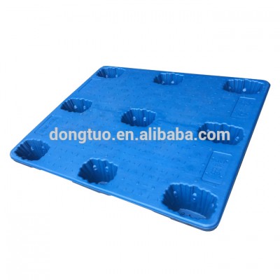 Blow molding plastic pallet 1200 x 1200, four direction cheap plastic pallet